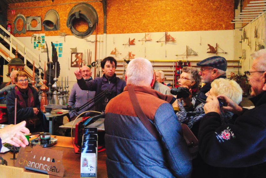 Visite de groupe 2 - ATELIER DE LA GIROUETTERIE