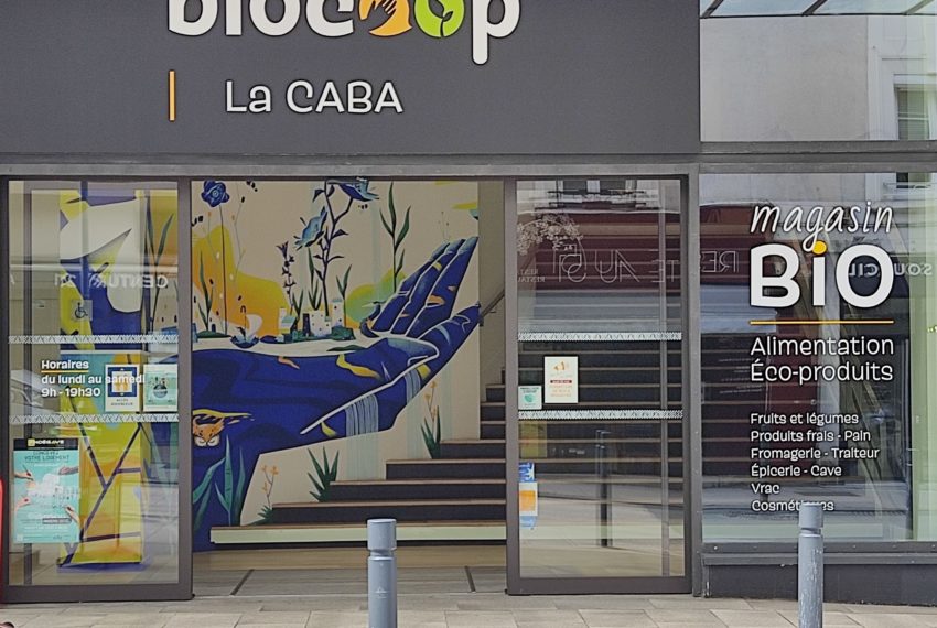 Vitrine FDO © Biocoop La Caba